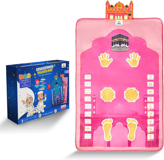 Educational Prayer Mat V2 (Girls Edition)